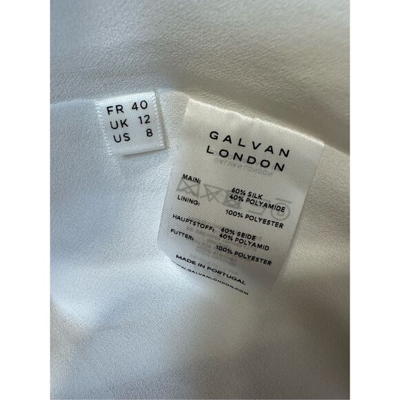 Galvan Bridal Havana silk-blend gown FR40/US8 $2295 - Picture 10 of 10